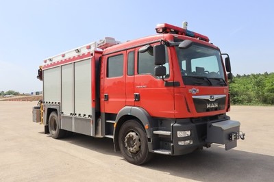 RT5130TXFJY100/M6 消防車 城市消防的中堅力量